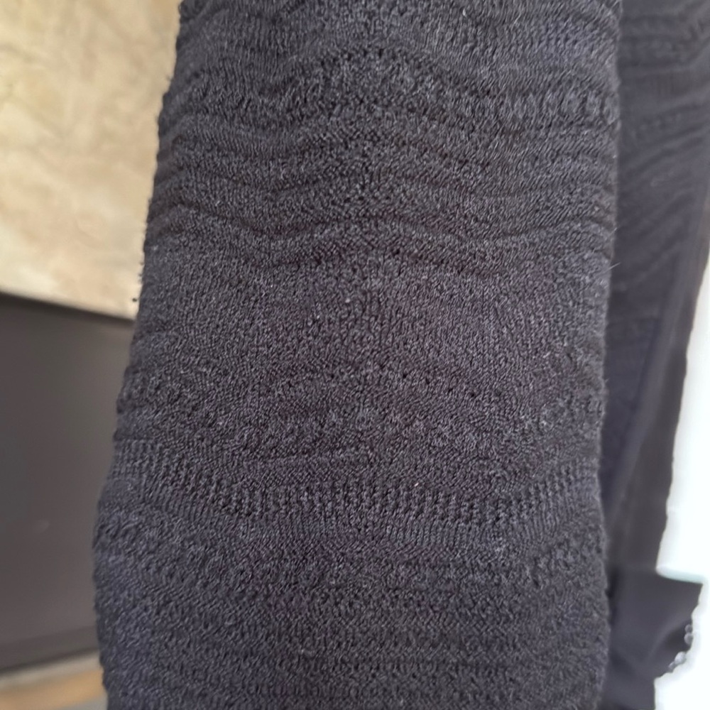 Ralph Lauren Belted Knit Sweater Cardigan. Black. Size S - Picture 8 of 12